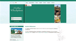 Desktop Screenshot of landhaus-christophorus.at